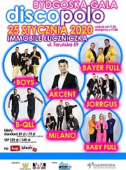 Bilety na koncert Bydgoska Gala Disco Polo w Bydgoszczy - 25-01-2020