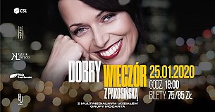 Bilety na spektakl Dobry wieczór z Pakosińską - Szczecin - 25-01-2020