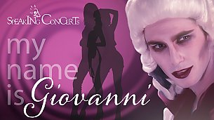 Bilety na koncert SPEAKING CONCERT - MY NAME IS GIOVANNI - GIOVANNI w Poznaniu - 08-02-2020