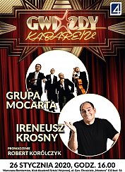 Bilety na kabaret Gwiazdy Kabaretu - rejestracja TV4 Grupa Mocarta, Ireneusz Krosny w Warszawie - 26-01-2020