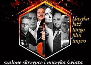 Bilety na koncert Szalone skrzypce i muzyka świata w Warszawie - 13-01-2020
