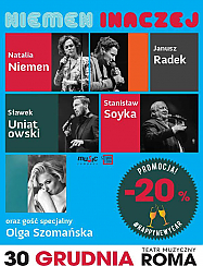 Bilety na koncert Niemen Inaczej | Gość Specjalny - Olga Szomańska w Warszawie - 30-12-2019