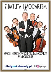 Bilety na kabaret Z batutą i MoCartem czyli Maciej Niesiołowski i Grupa MoCarta symfonicznie w Poznaniu - 19-04-2015