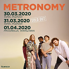 Bilety na koncert Metronomy / Poznań - II termin - 30-03-2020