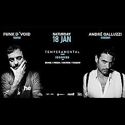 Bilety na koncert IOSound Party  w / Andre Galluzzi (Cocoon)  &  Funk D’ Void (Soma)  by Temperamental w Sopocie - 18-01-2020