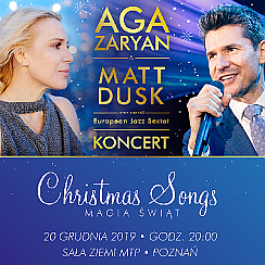 Bilety na koncert Aga Zaryan i Matt Dusk "Christmas Songs" w Poznaniu - 20-12-2019