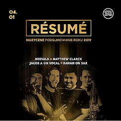 Bilety na koncert Resume! – muzyczne podsumowanie 2019 w Poznaniu - 04-01-2020