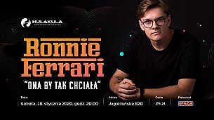 Bilety na koncert Ronnie Ferrari w Warszawie - 18-01-2020