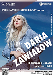 Bilety na koncert Daria Zawiałow - koncert w WCK w Wodzisławiu-Śląskim - 02-02-2020