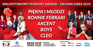 Bilety na koncert Walentynkowy Koncert Gwiazd w Zielonej Górze - 08-02-2020