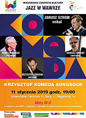 Bilety na koncert Jazz w Wawrze. Krzysztof Komeda Songbook w Warszawie - 11-01-2020