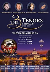 Bilety na koncert The 3 Tenors & Soprano - Włoska Gala Operowa - The 3 Tenors & Soprano - POP OPERA ITALY w Katowicach - 20-08-2021