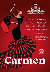 Bilety na koncert Carmen - Rzymska Opera Kameralna - CARMEN w Gdańsku - 25-07-2020