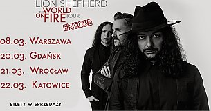 Bilety na koncert Lion Shepherd - World On Fire Tour 2020 w Katowicach - 22-03-2020
