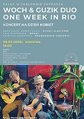 Bilety na koncert Woch & Guzik Duo - muzyka brazylijska w Jabłonnie - 08-03-2020