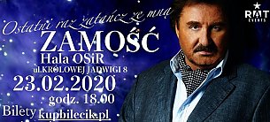 Bilety na koncert Krzysztof Krawczyk - Koncert Krzysztofa Krawczyka - Ostatni raz zatańcz ze mną... w Zamościu - 23-02-2020