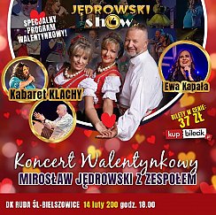 Bilety na koncert Mirosław Jędrowski z zespołem - Koncert Walentynkowy - Mirosław Jędrowski z zespołem w Rudzie Śląskiej - 14-02-2020