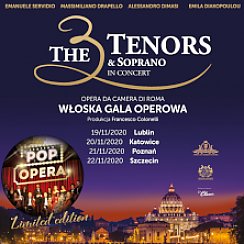 Bilety na spektakl The 3 Tenors & Soprano POP OPERA ITALY - Szczecin - 22-11-2020