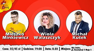 Bilety na Festiwal Wrocek 08.03.2020: Mieszko Minkiewicz & Wiolka Walaszczyk & Michał Kutek