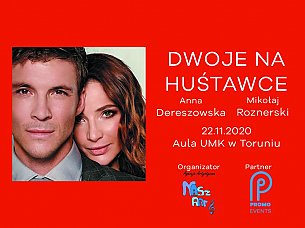 Bilety na spektakl Dwoje na huśtawce - Anna Dereszowska i Mikołaj Roznerski - Toruń - 06-12-2021