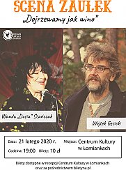 Bilety na koncert Scena Zaułek // Wanda "Dusia" Stańczak w Łomiankach - 21-02-2020