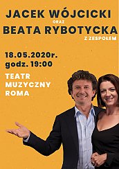 Bilety na koncert Jacek Wójcicki oraz Beata Rybotycka z Zespołem w Warszawie - 18-05-2020