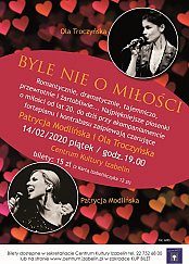 Bilety na koncert Byle Nie O Miłości (Patrycja Modlińska i Ola Troczyńska) w Izabelinie - 14-02-2020