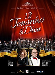 Bilety na koncert 12 Tenorów & Diva Sophia Slyvka w Częstochowie - 20-03-2022