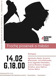 Bilety na koncert TROCHĘ PIOSENEK O MIŁOŚCI - koncert w Raciborzu - 14-02-2020