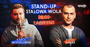 Bilety na koncert STAND-UP: Karol Modzelewski & Rafał Banaś - Stalowa Wola Stand-up: Karol Modzelewski i Rafał Banaś z nowymi programami - 28-02-2020