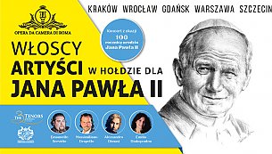 Bilety na koncert Włoscy artyści w hołdzie dla Jana Pawła II w Gdańsku - 25-07-2020