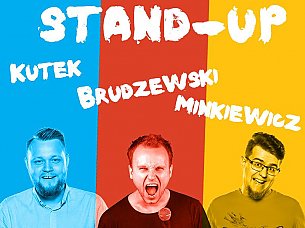 Bilety na koncert Stand-up: Mieszko Minkiewicz, Michał Kutek i Maciej Brudzewski - hype-art prezentuje: Brudzewski, Kutek, Minkiewicz - 21-02-2020