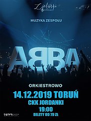 Bilety na koncert ABBA orkiestrowo - Muzyka zespołu ABBA orkiestrowo w Toruniu - 14-12-2019