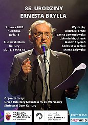 Bilety na koncert 85. urodziny Ernesta Brylla w Warszawie - 01-03-2020