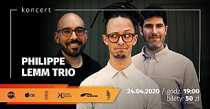 Bilety na koncert Philippe Lemm Trio w Szczecinie - 24-04-2020