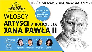 Bilety na koncert Włoscy artyści w hołdzie dla Jana Pawła II w Warszawie - 29-11-2020