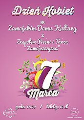 Bilety na koncert DZIEŃ KOBIET W ZDK w Zamościu - 07-03-2020