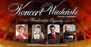 Bilety na koncert Wiedeński z Klasą i Humorem - Wiedeńskie Ogrody w Szczecinie - 06-10-2021