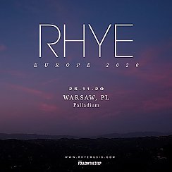 Bilety na koncert RHYE w Warszawie - 25-11-2020