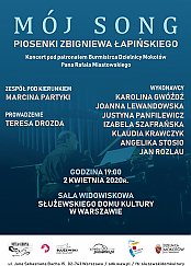 Bilety na koncert Mój song - Piosenki Zbigniewa Łapińskiego w Warszawie - 02-04-2020
