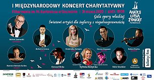 Bilety na koncert I Międzynarodowy Koncert Charytatywny - Gala Opery Włoskiej w Szczecinie - 31-03-2020