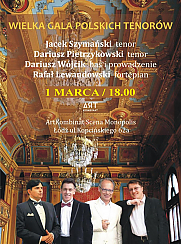 Bilety na koncert TENORÓW PRAWIE TRZECH w Łodzi - 01-03-2020