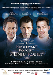 Bilety na koncert IV Królewski Koncert w Dniu Kobiet w Warszawie - 08-03-2020