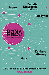 Bilety na kabaret 36.Krakowski Przegląd Kabaretów PAKA - KARNET w Krakowie - 28-05-2020