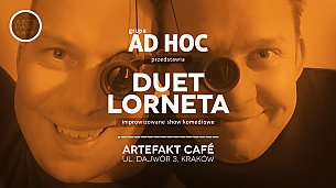 Bilety na kabaret Grupa AD HOC w Artefakcie w Krakowie - 03-03-2020