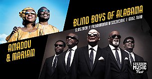 Bilety na koncert Amadou & Mariam and Blind Boys Of Alabama w Szczecinie - 12-05-2020