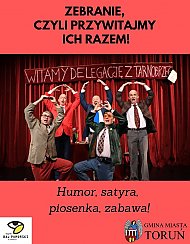 Bilety na spektakl Zebranie, czyli przywitajmy ich razem! - Teatr "Baj Pomorski" - Toruń - 07-03-2020