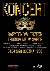 Bilety na koncert Barytonów Trzech, Tenorom Nie w Śmiech w Gliwicach - 16-10-2020