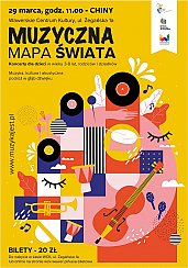 Bilety na kabaret Muzyczna mapa świata - koncerty z bajką dla rodzin w Warszawie - 29-03-2020