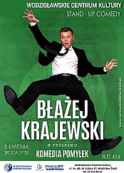 Bilety na kabaret Błażej Krajewski w WCK w Wodzisławiu-Śląskim - 19-06-2020